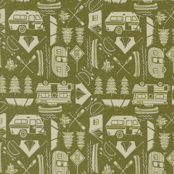 Moda - Stacy Iest Hsu The Great Outdoors Open Road Forest