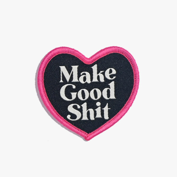 Kylie and the Machine "Make Good Shit" Iron On Patch