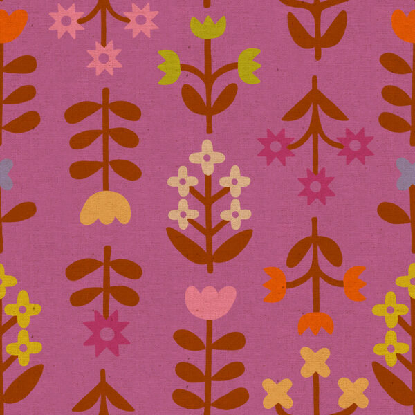 Ruby Star Rising Collaborative Collection Favorite Flowers Meadow Canvas Wildflower