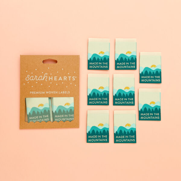 Sarah Hearts Made in the Mountains Labels