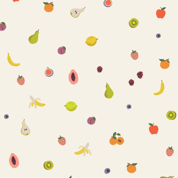 Cotton + Steel Rifle Paper Co Orchard Fruit (REMNANT)