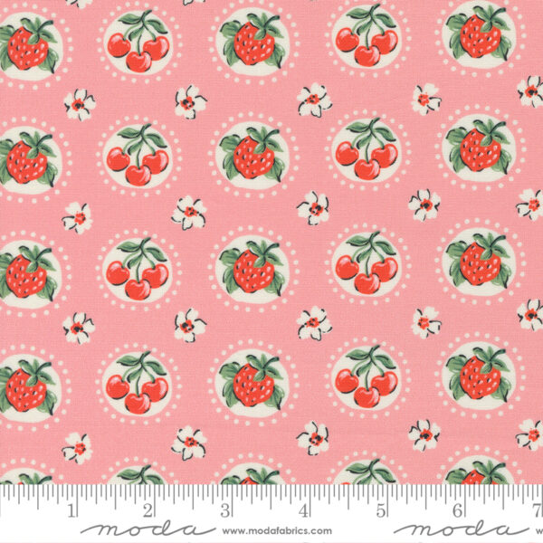 Moda Fabrics Crystal Manning Julia Shortcake Carnation