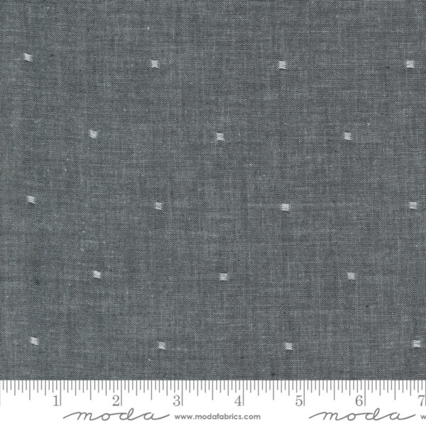 Moda Fabrics Janelle Kent Pieces to Treasure Panache Wovens Tiny Dots Grey