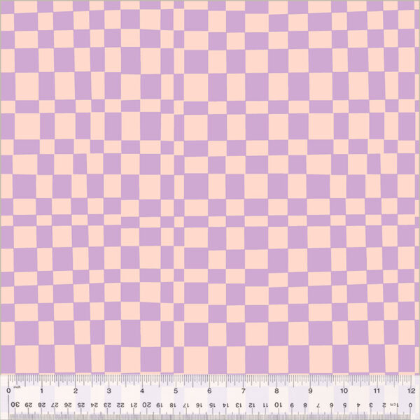Windham Fabrics Annabel Wrigley Kaleidoscope Checker Blush/Vervain
