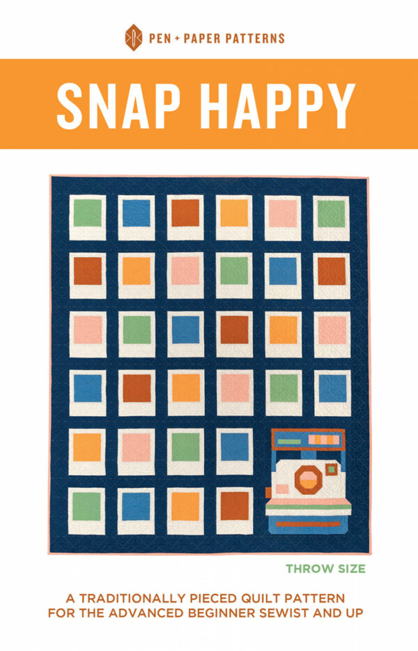 Pen + Paper Patterns Snap Happy Quilt Pattern