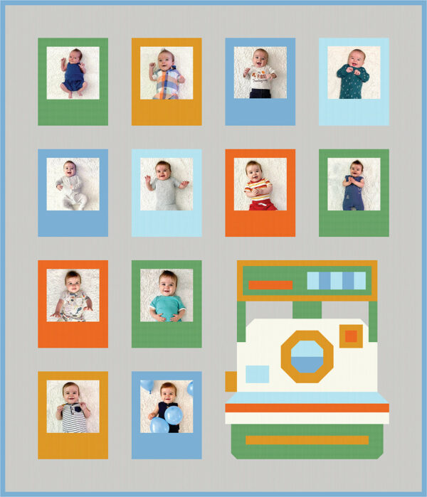 Pen + Paper Patterns Snap Happy Quilt Pattern - Image 4