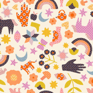 Ruby Star Society Alexia Marcelle Abegg Meadow Star Applique Menagerie Daisy