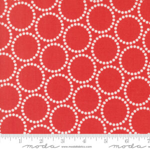Moda Fabrics Lizzy House Love Letter Mini Pearl Bracelets Red