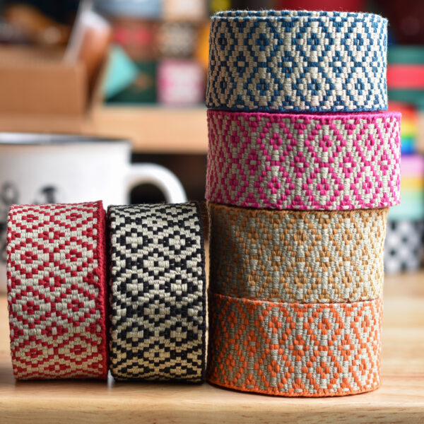 Mosaic Cotton Poly Webbing 1-1/2"