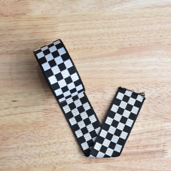 Checkers Cotton Poly Webbing 1-1/2" - Image 2