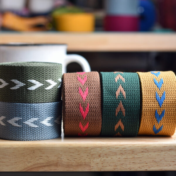 Arrows Cotton Poly Webbing 1-1/2"