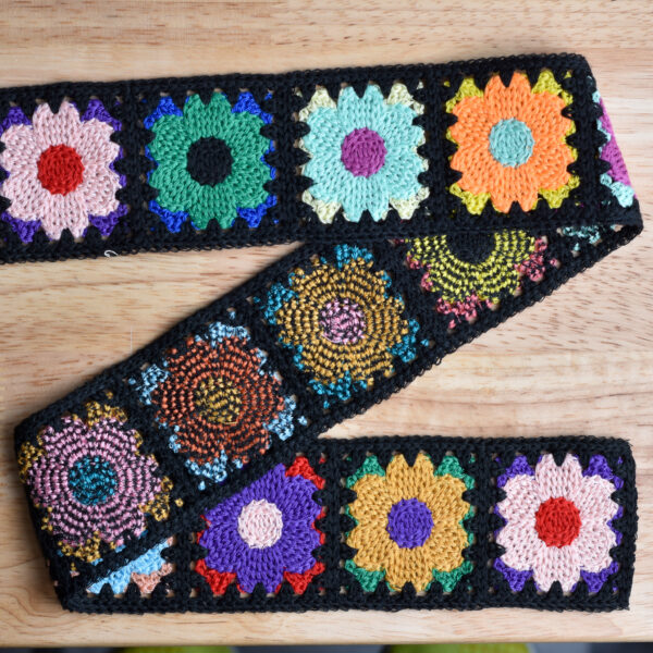 Crochet Webbing 2in" Black