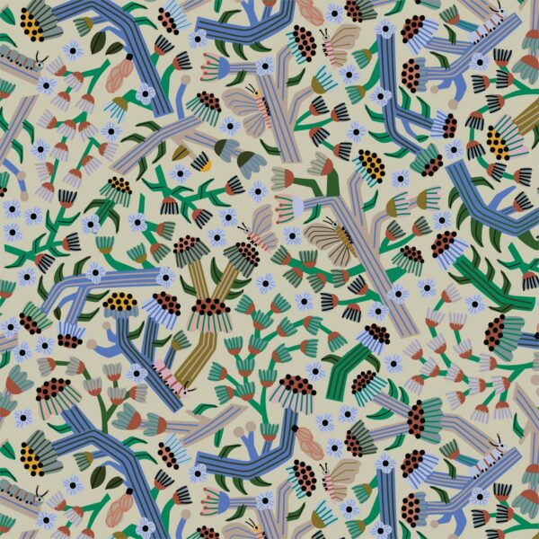 Cloud 9 Fabrics Leah Duncan Hidden Thicket Metamorphosis Garden