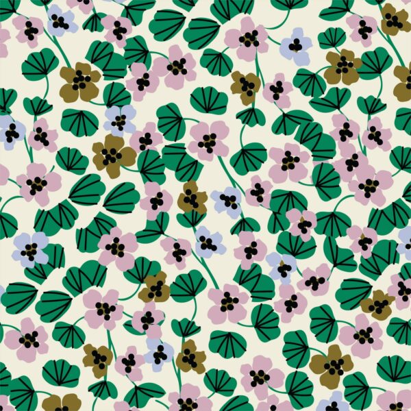 Cloud 9 Fabrics Leah Duncan Hidden Thicket Nasturtium Day