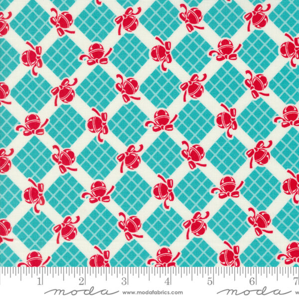 Moda Fabrics Urban Chicks Kitty Christmas Mini Charms - Image 17