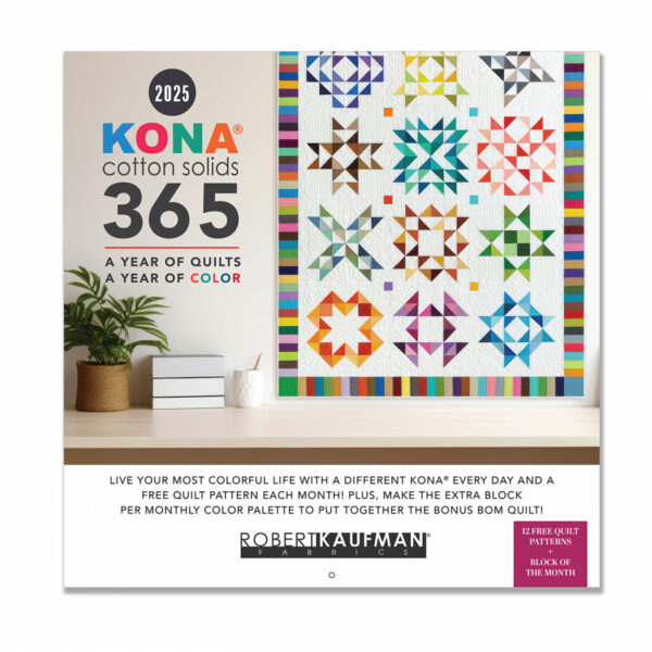 Robert Kaufman 2025 Kona Wall Calendar