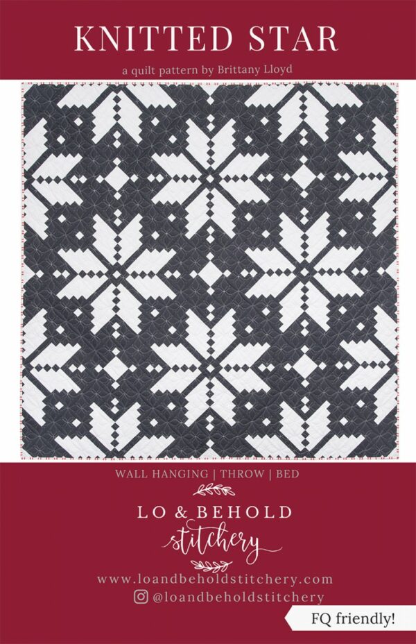 Lo & Behold Stitchery Knitted Star Pattern