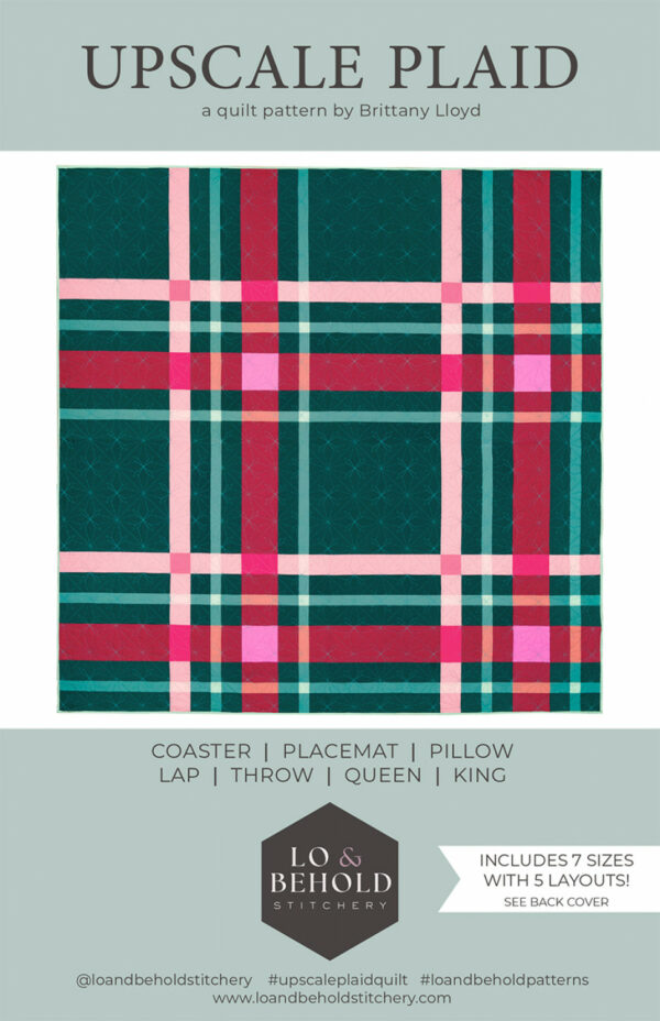 Lo & Behold Stitchery Upscale Plaid Pattern