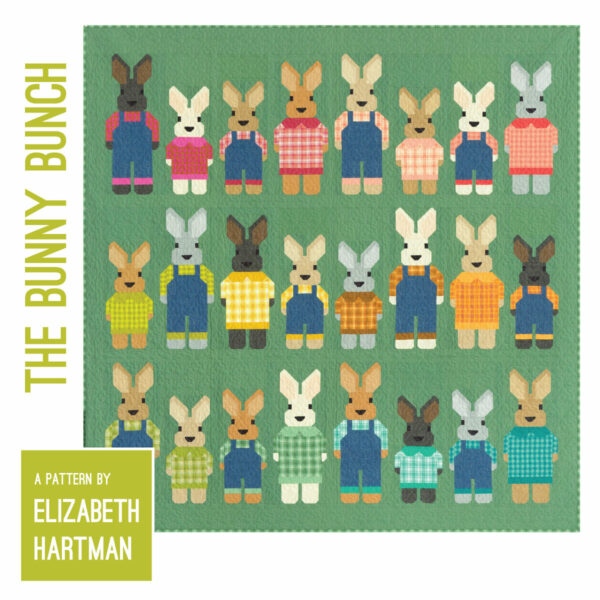 Elizabeth Hartman Bunny Bunch Cover Ed. Quilt Kit - Image 2