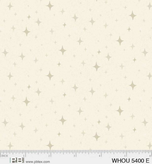 P & B Textiles Heather Dutton Witching Hour Starry Natural