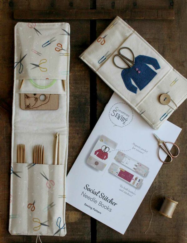 Social Stitcher Needle Books Sewing Pattern - Image 2