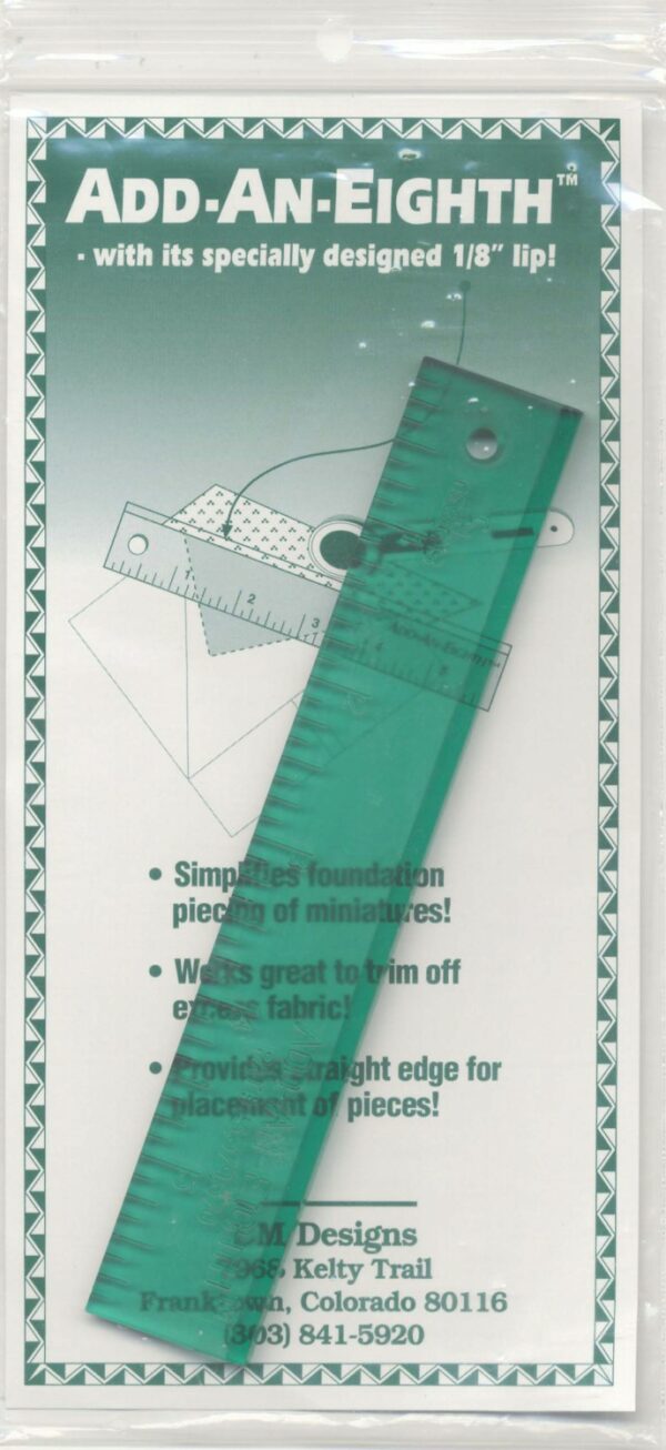 Add An Eighth Ruler 6"