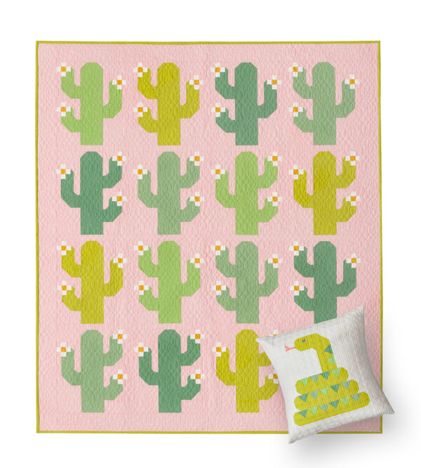 Pen + Paper Patterns Oh My Cacti Quilt Pattern - Image 6