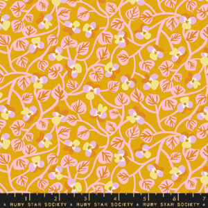Ruby Star Society Kimberly Kight Bird is the Word Pansy Goldenrod