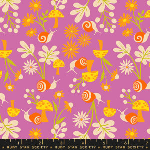 Ruby Star Rising Collaborative Animal Animal Snail Garden Heliotrope