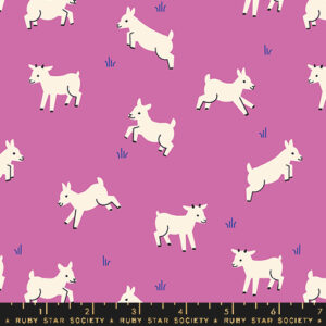 Ruby Star Rising Collaborative Animal Animal Baby Goats Heliotrope