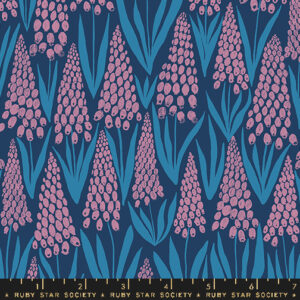 Ruby Star Society Jen Hewett Endpaper Muscari Bluebell