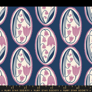 Ruby Star Society Jen Hewett Endpaper Lily of the Valley Cameo Bluebell