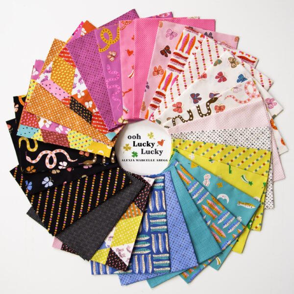 Ruby Star Society Alexia Marcelle Abegg Ooh Lucky Lucky Fat Quarter Bundle