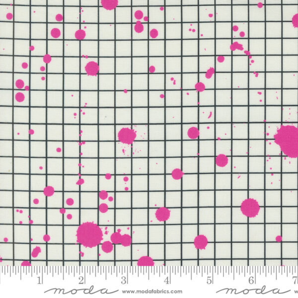 Moda Fabrics Crystal Manning Snack Shack Grid Cream