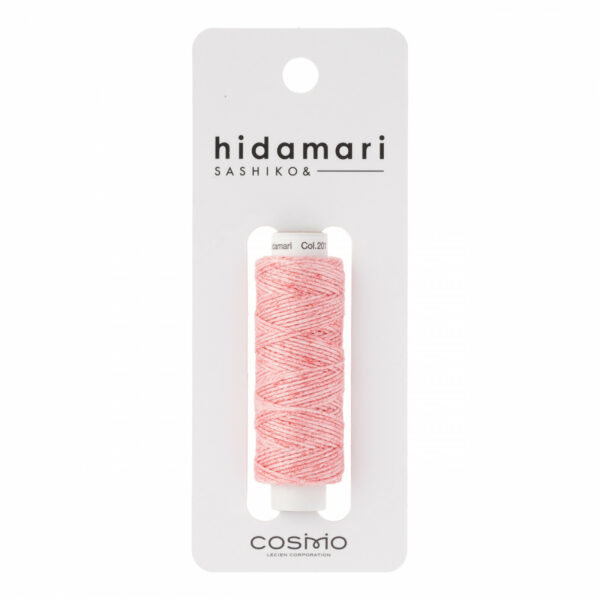 Lecien Cosmos Hidamari Melange Sashiko Strawberry Milk