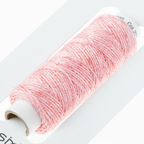 Lecien Cosmos Hidamari Melange Sashiko Strawberry Milk - Image 3