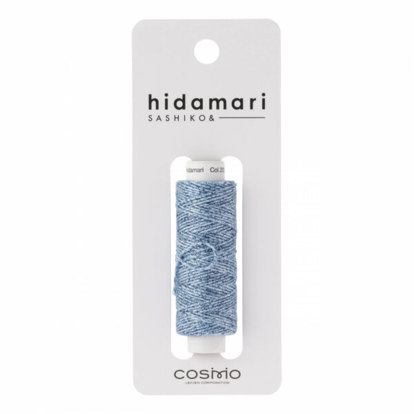 Lecien Cosmos Hidamari Melange Sashiko Denim Blue