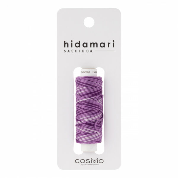 Lecien Cosmos Hidamari Variegated Sashiko Blueberry Yogurt
