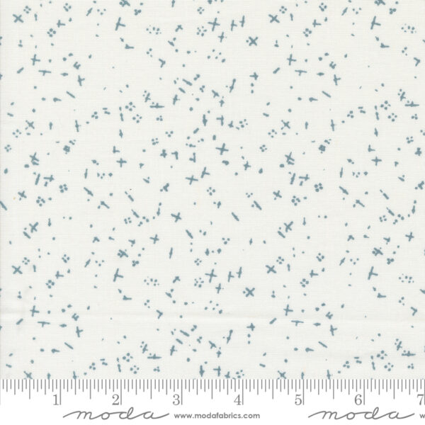 Moda Zen Chic Still More Paper X's and Dots White