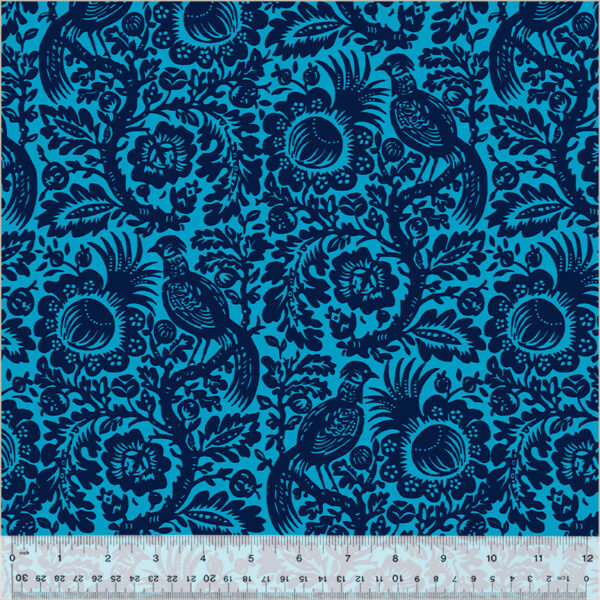 Windham Fabrics Jennifer Paganelli West Palm Beach Rachael Daisy Blue
