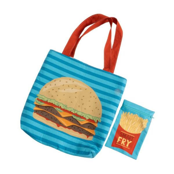 Moda Stacy Iest Hsu Cut Sew Create Hamburger Tote with Zipper Pouch