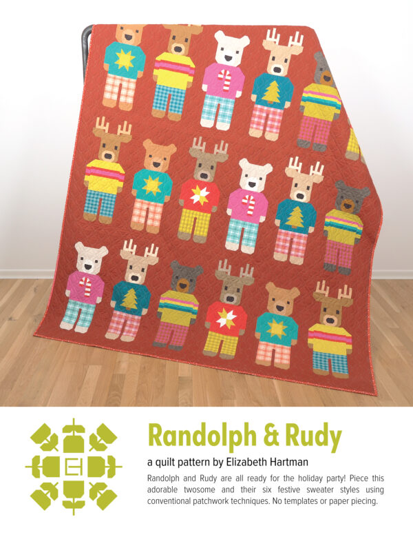 Elizabeth Hartman Randolph & Rudy Quilt Pattern