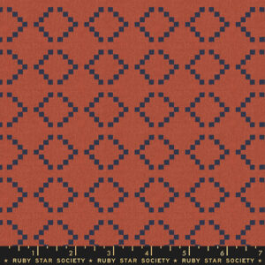 Ruby Star Society Alexia Marcelle Abegg Warp & Weft Parade Persimmon
