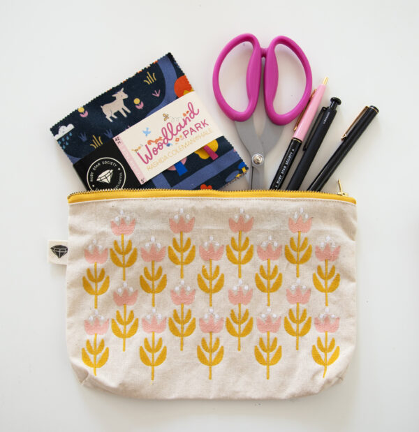 Ruby Star Society Rashida Coleman-Hale Woodland Park Gathering Embroidered Pouch