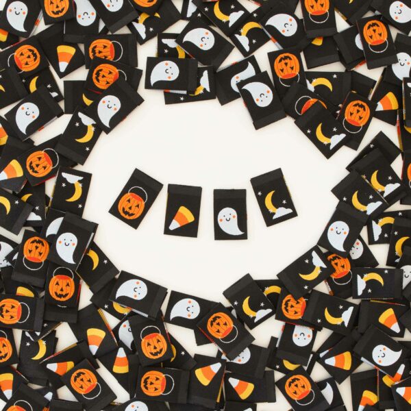 Sarah Hearts Halloween Icons Multipack Woven Labels - Image 2