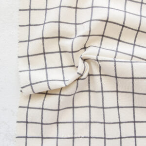 Fableism Trellis Wovens Plaid Carbon