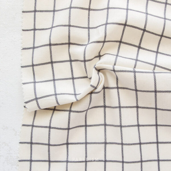 Fableism Trellis Wovens Plaid Carbon