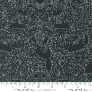 Moda Gingiber Woodland Wonder Frolic Animals Midnight
