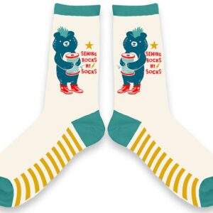 Ruby Star Society Sarah Watts Teddy and the Bears Rock Socks