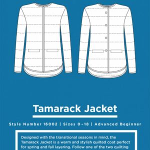 Grainline Studio Tamarack Jacket Sizes 0-18